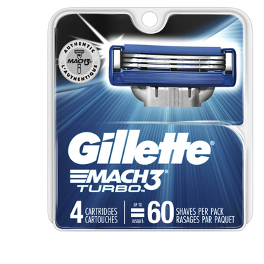 Gillette Mach3 Turbo Cartridges
